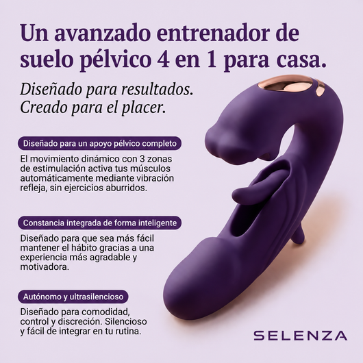 Activador del suelo pélvico Selenza™ 4 en 1
